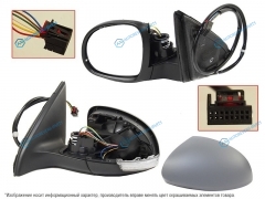 ST-VW70-940-2 Зеркало VW TIGUAN 07-16 LH обогрев. поворот. 6конт.