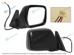 ST-TY88-940-C1 Зеркало TOYOTA LAND CRUISER 80 90-98 RH 3 контакта черное LHD