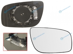 ST-121-0052 Полотно зеркала MERCEDES W211 06-09 RH асферическое с обогревом