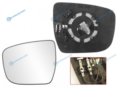 ST-DT66-940G-2 Полотно зеркала NISSAN QASHQAIX-TRAILJUKE 14- LH с обогревом (пр-во Тайвань)