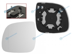 ST-VW61-940G-A2 Полотно зеркала VW TOUAREG 07-10 LH с обогревом