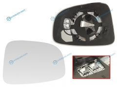 ST-121-0087 Полотно зеркала MAZDA 3 13-6 13- LH асферическое с обогревом