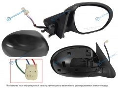 ST-DT15-940-1 Зеркало NISSAN JUKE 10-14 RH 3конт