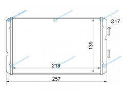 ST-TY72-395-0 Радиатор отопителя салона TOYOTA HIACE 90-99