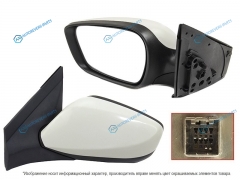 ST-HNS1-940-2 Зеркало HYUNDAI SOLARIS 10-17 LH обогрев. 5 контактов