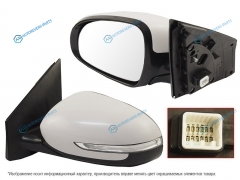 ST-KA83-940-2 Зеркало KIA SPORTAGE IV 16- LH - регулировка. подогрев. складывание. поворот 8 контактов