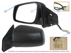 ST-MBW5-940-2 Зеркало MITSUBISHI LANCER X 07- LH обогрев. 5 контактов