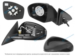 ST-DT08-940-A2 Зеркало NISSAN ALMERA (RUS) 12- LH механическое