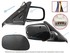 ST-TY46-940-K1 Зеркало TOYOTA AVENSIS 97-02 RH обогрев. 5 контактов