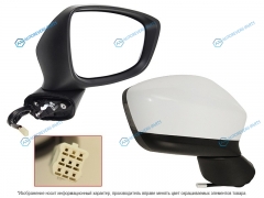 ST-MZX5-940-1 Зеркало MAZDA CX-5 12-14 RH рег-ка. обогрев. поворот. склад.. 8конт.