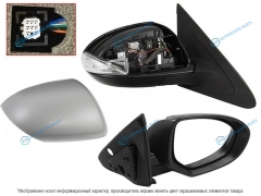 ST-MZV8-940-A1 Зеркало MAZDA 3AXELA 08- RH регул-ка. складное. обогрев. поворот. 9конт.