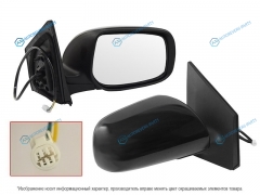 ST-TY29-940-D1 Зеркало TOYOTA COROLLA 06-10 RH регул-ка. 3 контакт.