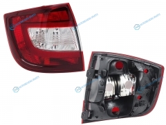 ST-665-1926L-DR Фонарь задний SKODA RAPID 12-20 LH тёмно красный