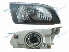 ST-212-1181BR Фара TOYOTA COROLLA 97-00 черный хрусталь