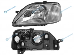 ST-551-1153L Фара RENAULT LOGAN 05-10 хрусталь. с корректором