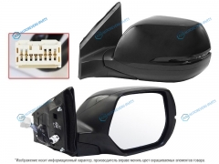 ST-HD68-940-A1 Зеркало HONDA CR-V 12-18 RH поворот. обогрев. 7конт.