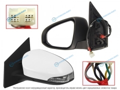 ST-TY33-940-A2 Зеркало TOYOTA COROLLA 13-19 LH складное. поворот. обогрев. 9конт