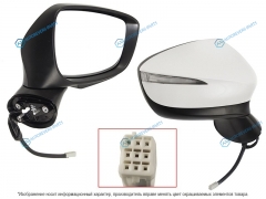 ST-MZX5-940-A1 Зеркало MAZDA CX-5 14-17 RH рег-ка. обогрев. поворот. склад.. 8конт.