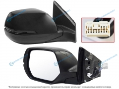 ST-HD68-940-A2 Зеркало HONDA CR-V 12-18 LH поворот. обогрев. 7конт.