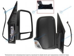 ST-MDS2-940-1 Зеркало MERCEDES SPRINTER 05-VW CRAFTER 06- RH обогрев. поворот. 6 контактов