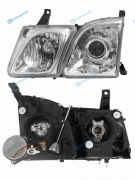 ST-312-1100CL Фара LEXUS LX470 98-07 под ксенон хром LH