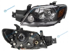 ST-314-1101L Фара MITSUBISHI OUTLANDERAIRTREK 01-04 LH цельная (Евросвет)