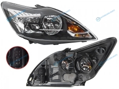 ST-431-1181RMLDEM2 Фара FORD FOCUS II 08-11 RH черная с электрокорректором