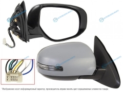 ST-MB53-940-1 Зеркало MITSUBISHI OUTLANDER 13- RH складное. обогрев. поворот. 9конт