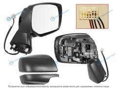 ST-SBX1-940-1 Зеркало SUBARU XVIMPREZA 12- RH регулировкаобогрев 5 контактов