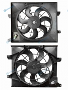 ST-KA15-201-0 Диффузор радиатора в сборе KIA SOUL 09-