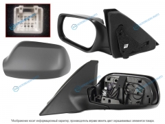 ST-MZV7-940-A2 Зеркало MAZDA 3AXELA 03-08 LH обогрев. 5 контактов