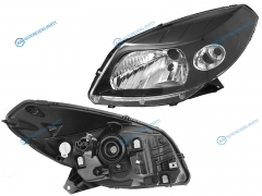 ST-551-1170L Фара RENAULT SANDEROSANDERO STEPWAY 10-14 LH черная