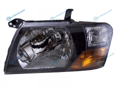 ST-214-1159BL Фара MITSUBISHI PAJERO 99-03 LH черная (Евросвет)