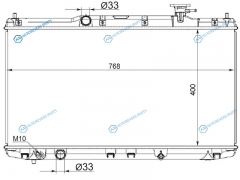 HD0003-CR Радиатор HONDA ACCORD CR 13-