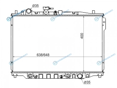 MZ0002 Радиатор MAZDA CAPELLA626 1.82.2 88-92