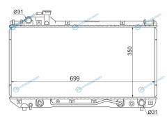 TY0004-10 Радиатор TOYOTA RAV4 94-98