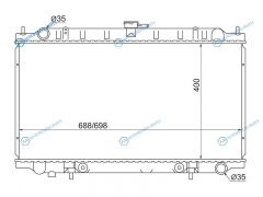 SG-NS0004-32 Радиатор NISSAN CEFIROMAXIMAINFINITY I30 2.02.53.0 94-98