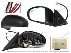 ST-TYL5-940-B2 Зеркало TOYOTA CAMRY 06-11 LH обогрев. поворот снизу (Russia Type). 7конт