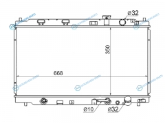 HD0008-BD Радиатор HONDAACURA INTEGRA DBDC12 93-00