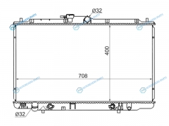 HD0005-UA Радиатор HONDA INSPIRESABERAVANCIER J30AACURA TL 2.53.2 98-03