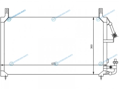 ST-DW25-394-0 Радиатор кондиционера DAEWOO NEXIA 96-