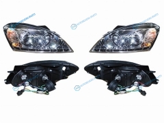 PF-SN-223-1126-CR Фара KIA CEED 07-10 хром линза тюнинг комплект R+L