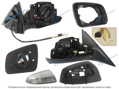 ST-MD08-940-B1 Зеркало MERCEDES W204 06-11 RH складное. обогрев. поворот. память (пр-во Тайвань)