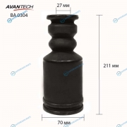 BA0304 Пыльник амортизатора Avantech