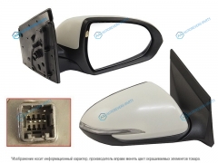 ST-HNS2-940-A1 Зеркало HYUNDAI SOLARIS 17-20 RH обогрев. повторитель 6 контактов