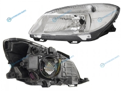 ST-665-1122L Фара SKODA FABIAROOMSTER 10-14 LH хром