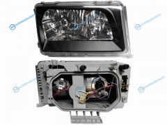 ST-440-1108BR Фара MERCEDES W124 93-95 черный хрусталь