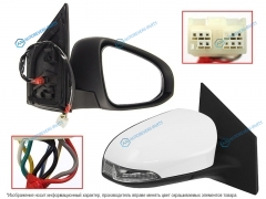 ST-TY33-940-A1 Зеркало TOYOTA COROLLA 13-19 RH складное. поворот. обогрев. 9конт
