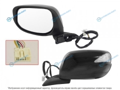 ST-HD76-940-B2 Зеркало HONDA FIT 07-13 5D LH 7конт.. поворот.регулир..склад.