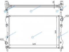 FD0006-00 Радиатор FORD TRANSIT 2.4D2.4TD 00-06